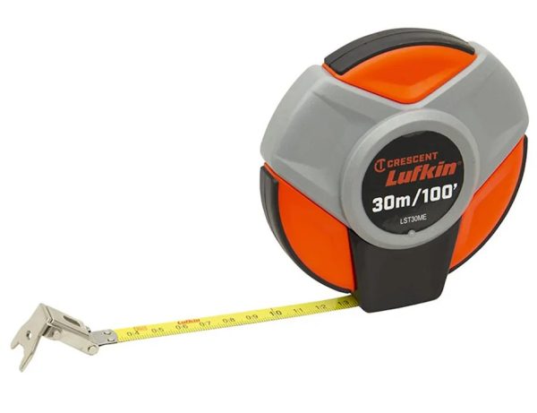 Lufkin 30m Long Steel Tape Measure - SKU Apex:LST30ME