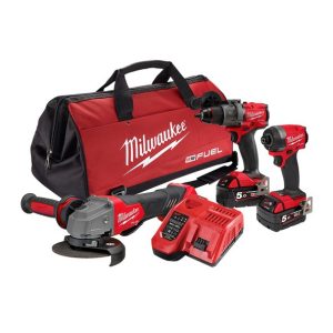 Milwaukee Fuel 3 Piece Power Pack M18 3A3 - SKU Milwaukee:M18FPP3A3502B