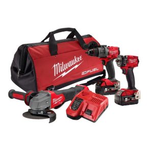 Milwaukee M18 Fuel™ 3 Piece Power Pack 3B3 - SKU Milwaukee:M18FPP3B3502B