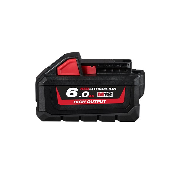 M18 REDLITHIUM High Output 6.0Ah Battery Pack- Gift Box Packaging - SKU Milwaukee:M18HB6