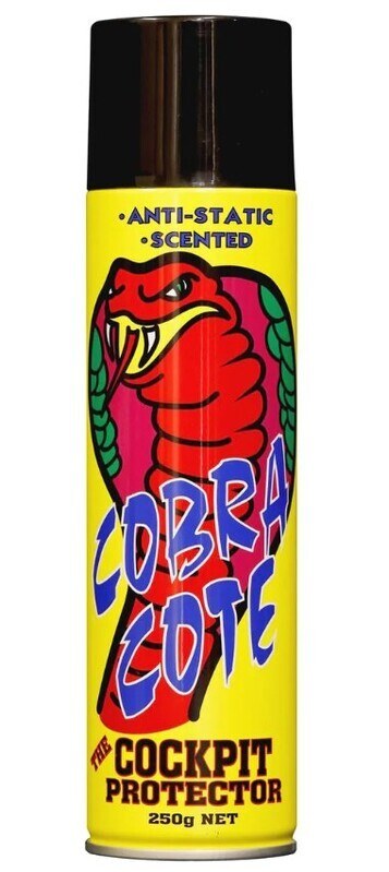 Molytec Cobra Cologne 125g Aerosol Black Aqua M607 Box of 12 - SKU Molytec:M607-12