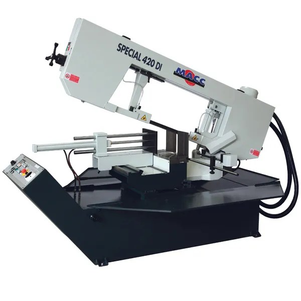 Macc Bandsaw 400mm X 22-73mpm X 415V 3Phase Swivel Head - SKU Macc:MB-420DI-3