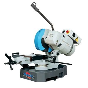 ITM MACC Cold Saw 350mm 415V 3 Phase Single Vice With Electric Coolant Pump - SKU ITM:MC-NEW350E-3