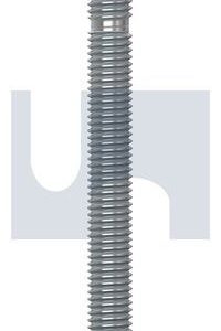 Hobson Engineering M12X160mm 316 Stainless Finish Stud Chemical Anchor Kit (Flat Top) Angle Point Metric Hobson MCS16PCM120160 Pack of 10 - SKU Hobson Engineering:MCS16PCM120160