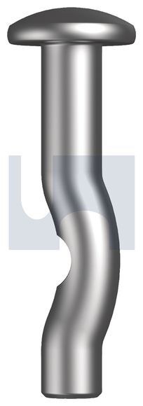 Hobson Engineering 6.5 X 50mm 316 Stainless Finish H-IT Mushroom Anchor Metric Hobson MHA16PMM065050 Pack of 100 - SKU Hobson Engineering:MHA16PMM065050