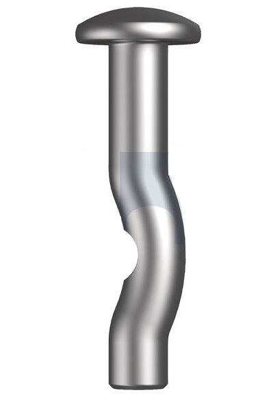 Hobson Engineering Mechanical Galvanised Finish H-IT Mushroom Anchor Metric Hobson - SKU Hobson Engineering:MHAHTMMM_