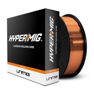 Hypermig ER70S-6 Mild Steel Wire 0.8mm 5kg - SKU UNIMIG:MS.8B
