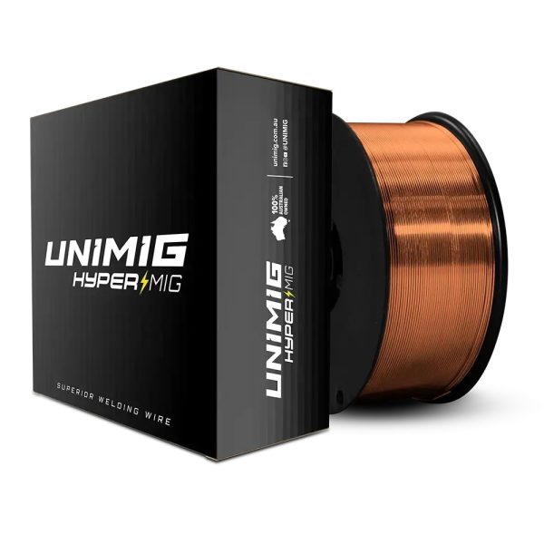 Hypermig ER70S-6 Mild Steel Wire 0.9mm 1kg - SKU UNIMIG:MS.9A