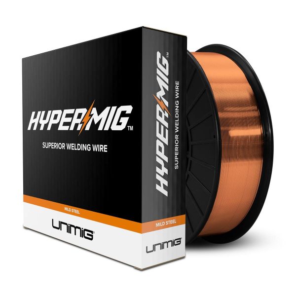 Hypermig ER70S-6 Mild Steel Wire 0.9mm 5kg - SKU UNIMIG:MS.9B