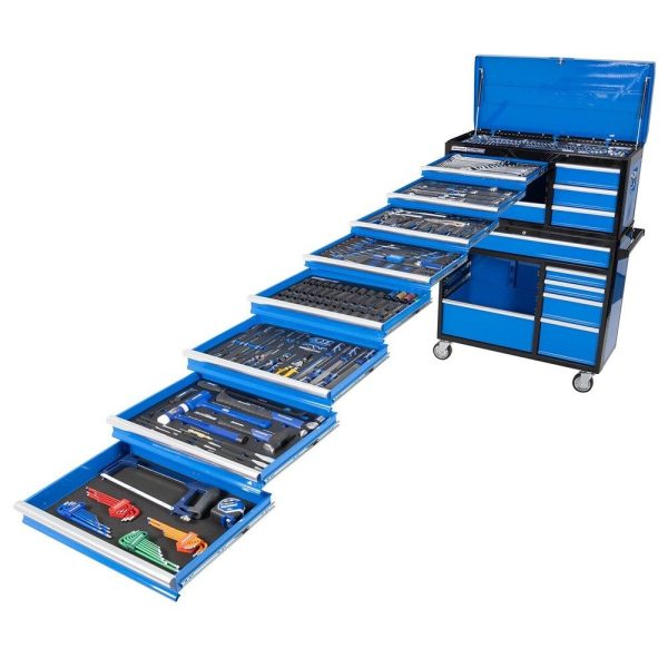 Kincrome 399 Piece 18 Drawer Evolution Extra Wide Workshop - SKU Kincrome:P1726 Kincrome 399 Piece 18 Drawer Evolution Extra Wide Workshop - SKU Kincrome:P1726