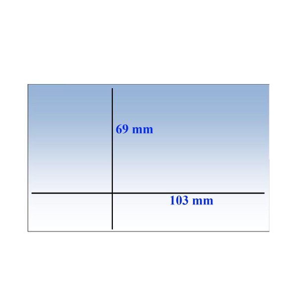 Weldclass Inner Cover Lens 103 x 69mm P7-CL10369-5 Pkt of 5 - SKU Weldclass:P7-CL10369-5