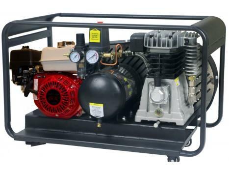 Peerless Air Compressor Petrol Roll Cage BLACK 17000 (PB17000PR) - SKU Peerless:PB17000PR