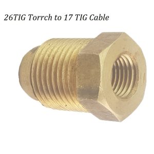 TIG Adaptor Reducer to suit Tig 9/17/26 - SKU PCA2-4 TIG Adaptor Reducer to suit Tig 9/17/26 - SKU PCA2-4