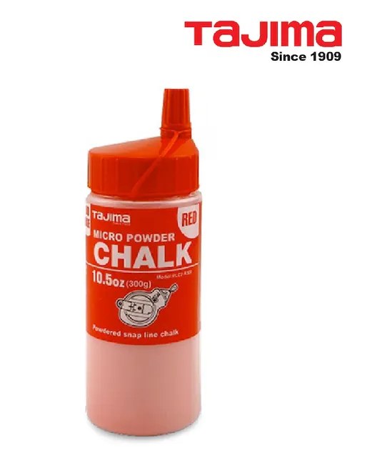 Snap Line Micro Chalk Red - 300g - SKU Precision Tools:PLCR300