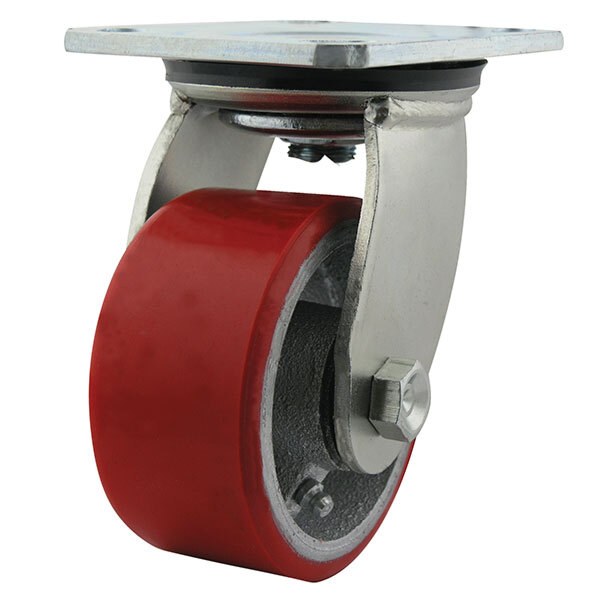 Richmond Wheel & Castors 100mm Poly Ci Wheel 250kg Capacity Castor - SKU Richmond Wheel & Castors:S4400