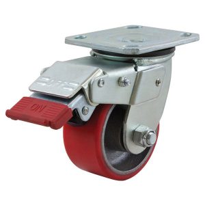 Richmond Wheel & Castors 100mm100mm Poly Ci Wheel 250kg Capacity Castor - SKU Richmond Wheel & Castors:S4400SLB Richmond Wheel & Castors 100mm100mm Poly Ci Wheel 250kg Capacity Castor - SKU Richmond Wheel & Castors:S4400SLB