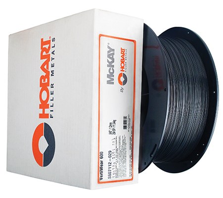 Hobart Gas Shielded Hardfacing Flux-Cored 1.2mm 11.3Kg Veriwear 600 Wire - SKU Hobart:S607112-029