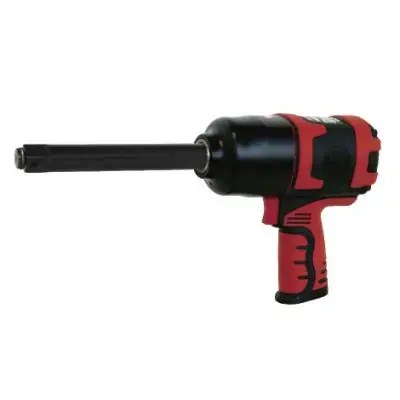 Impact Wrench Pistol Grip Twin H 3/4 sq dr 6 ext anvil 0-1240Nm 0-915ft-lb comp cover 366mm lg 3... - SKU Industrial Air Tools:SI-1556