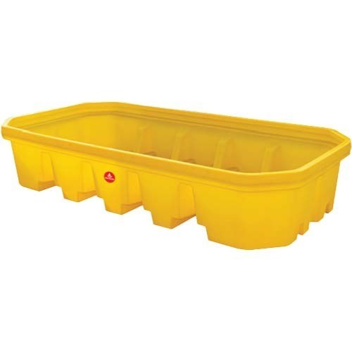 Alemlube warehouse under racking spill container – 2.7m long - SKU Alemlube:SJ-UR27-YE Alemlube warehouse under racking spill container – 2.7m long - SKU Alemlube:SJ-UR27-YE