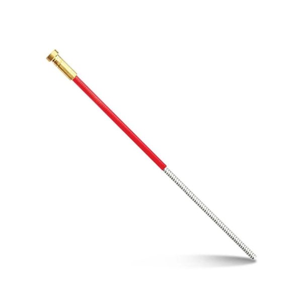 Liner Binzel Style Steel Red 0.9-1.2MM 4m - SKU UNIMIG:SLR4M