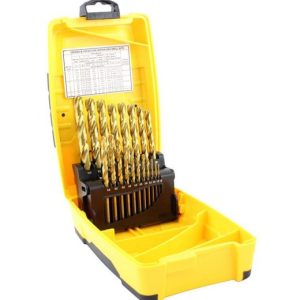 Alpha 25 Piece Metric Tuffbox Drill Set Gold Series 1.0-13.0mm - SKU Alpha:SM25TP Alpha 25 Piece Metric Tuffbox Drill Set Gold Series 1.0-13.0mm - SKU Alpha:SM25TP