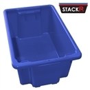 Richmond Wheel & Castors 52L Stack & Nest Crates Blue - SKU Richmond Wheel & Castors:SNR002BLU