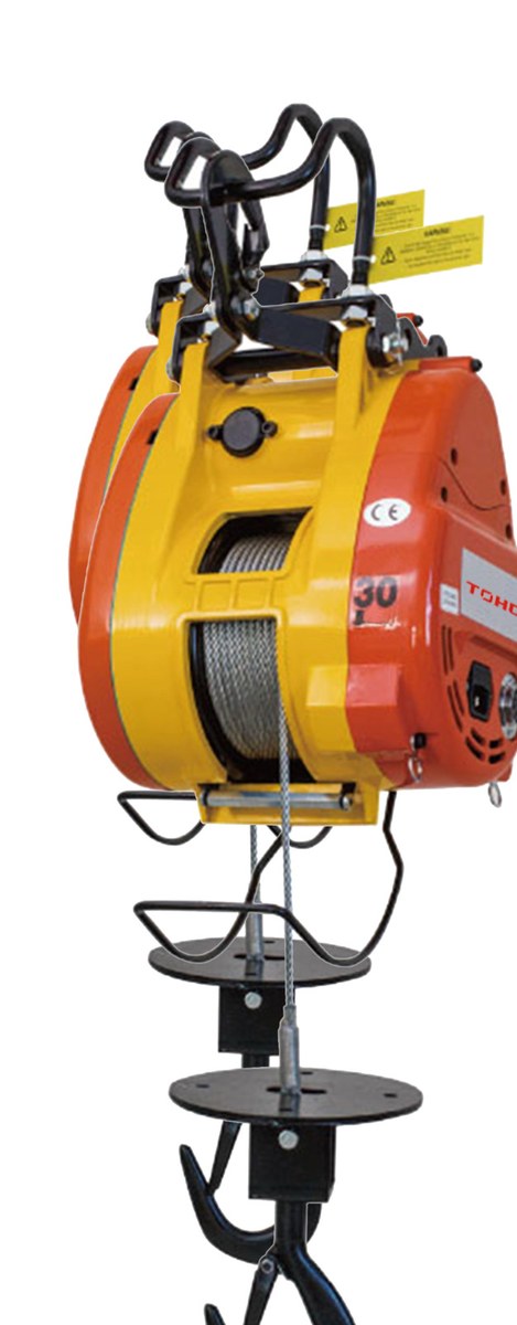 Toho 5mm Rope 220-240 V 30M Lift Compact Wire Builders Hoists - SKU Toho:TBH250