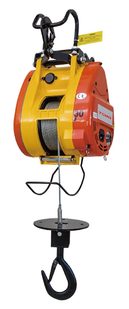 Toho 5mm Rope 220-240 V 30M Lift Compact Wire Builders Hoists - SKU Toho:TBH360