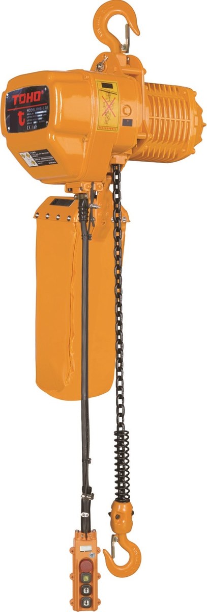 Toho 3M Lift 5 Ton Capacity Electric Chain Hoists 3 Phase - SKU Toho:TECH-3PH-2SP-0503