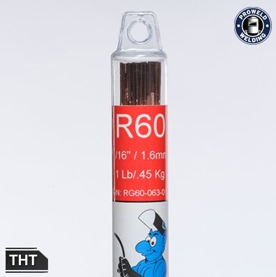 Blue Demon R60 High Test Oxy/TIG (0.45kg Tubes) - SKU Blue Demon:THTM