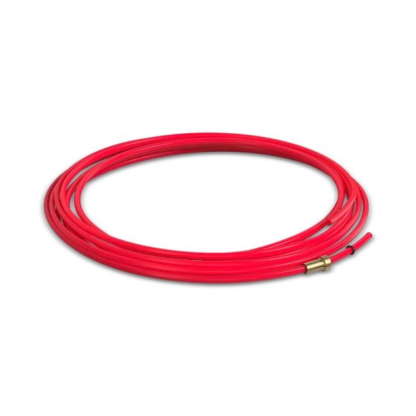 Liner Binzel Style Aluminium Red 0.9-1.2MM 3m - SKU UNIMIG:TLR3M