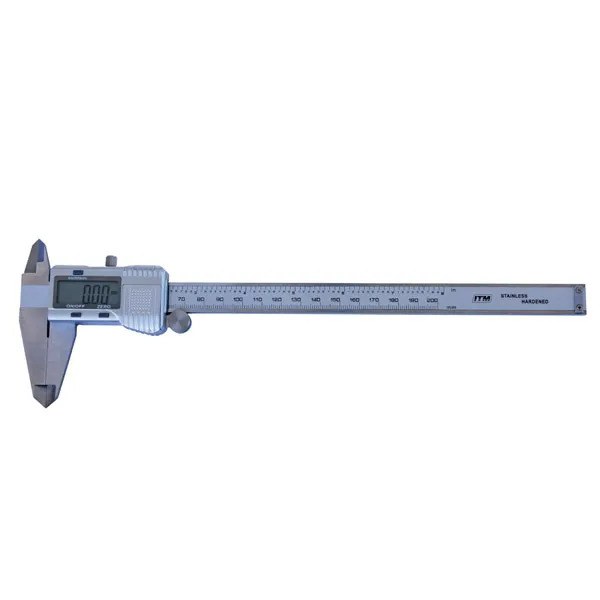 Itm Digital Caliper, Stainless Steel, 0-200MM - SKU ITM:TM610-220 Itm Digital Caliper, Stainless Steel, 0-200MM - SKU ITM:TM610-220