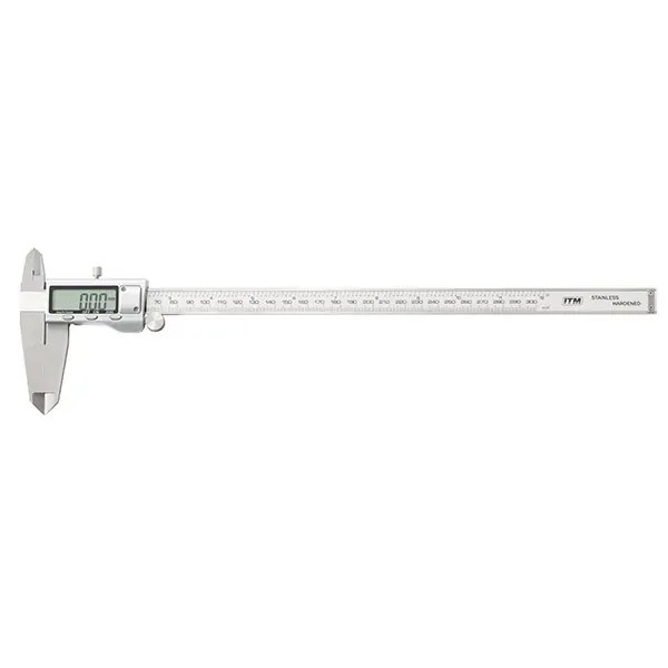 Itm 300mm Digital Vernier Caliper, Metric, Imperial, Fractional - SKU ITM:TM610-330 Itm 300mm Digital Vernier Caliper, Metric, Imperial, Fractional - SKU ITM:TM610-330