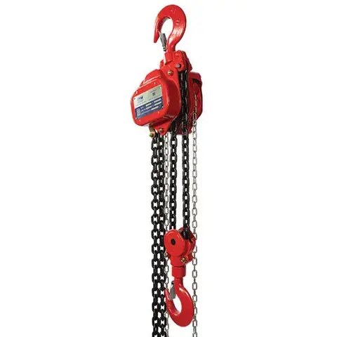 ITM Chain Block, Heavy Duty, Load Limited, 5 Tonne, 6 Metre Lift - SKU ITM:TM9022-05006