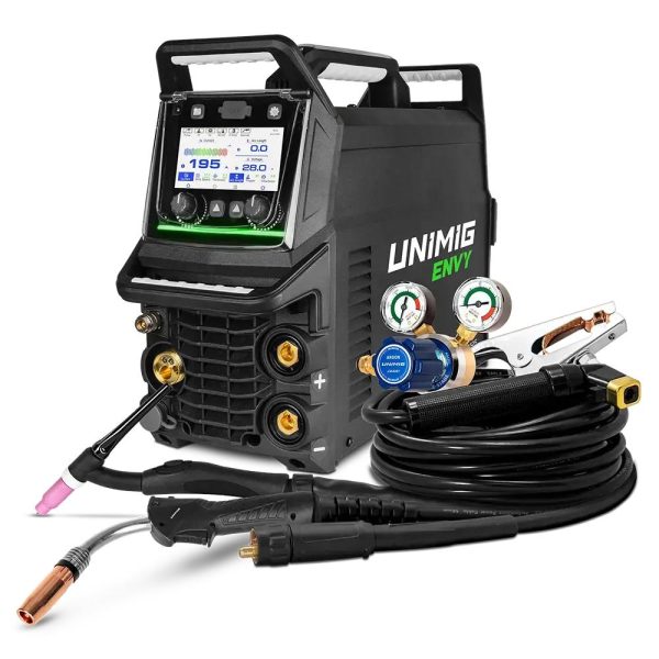 Envy Multi 195 Mig/Tig/Stick Welder - SKU UNIMIG:U11204 Envy Multi 195 Mig/Tig/Stick Welder - SKU UNIMIG:U11204
