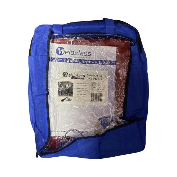Weldclass 7-1813R 1.8x1.3m Red Welding Curtain - SKU Weldclass:WC-01730