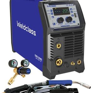 Welder MIG/Stick/TIG Weldclass FORCE 205MST - SKU Weldclass:WF-06166 Welder MIG/Stick/TIG Weldclass FORCE 205MST - SKU Weldclass:WF-06166
