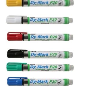 Dy-Mark P20 Dy Mark Paint Marker - Black / Red / Blue / Green / Yellow & White - SKU Dy-Mark:dymarkpaintmarker